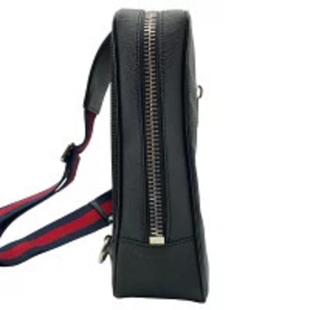 GUCCI Soft GG Supreme Belt Bag Body Bum Crossbody Belt Waist Clutch Black Gray - Picture 3 of 11